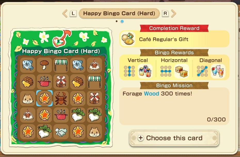 Happy Bingo Card Voorbeeld