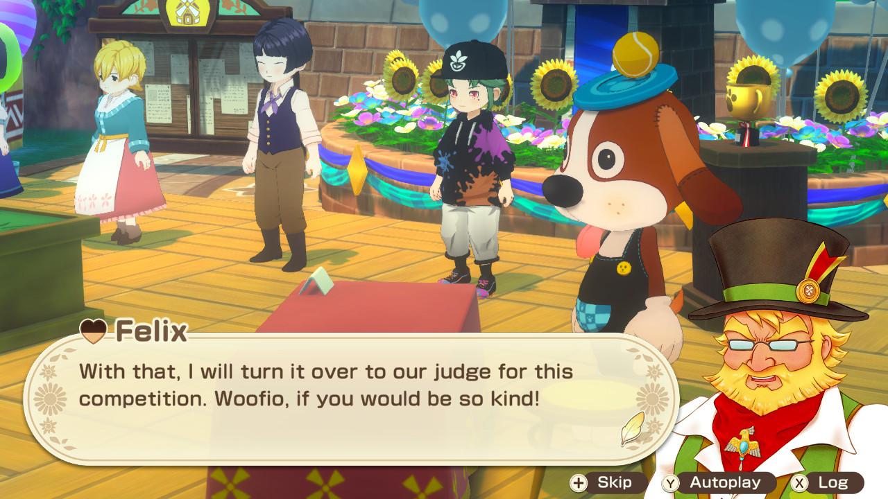 Woofio judging the pet show