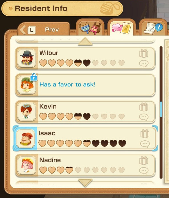 Non-marriage candidates showing peach FP hearts