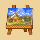 Zephyr Town Painting