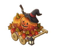 Autumn Display Wagon