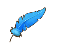 Blue Feather