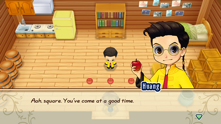 Huang invites the farmer to play the Apple Game / SoS: FoMT