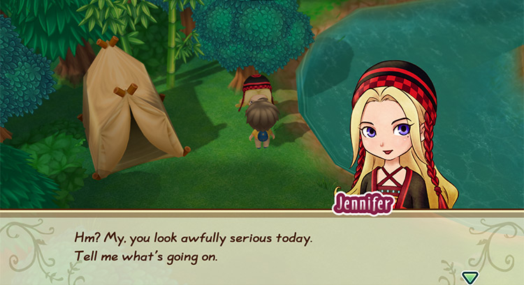 Jennifer’s reaction to the Preserved Flower.