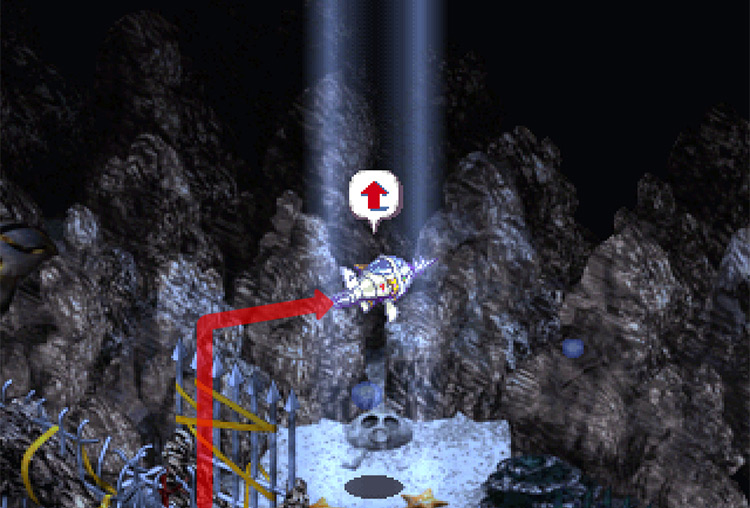 Reemerging to enter the sewers. / Digimon World 3