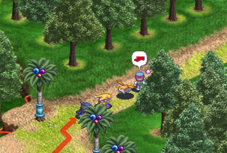 The entrance to Protocol Forest. / Digimon World 3