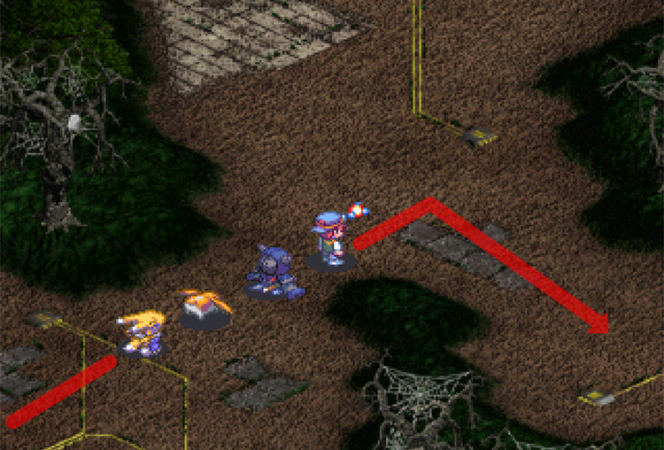 Following the Protocol Forest path. / Digimon World 3