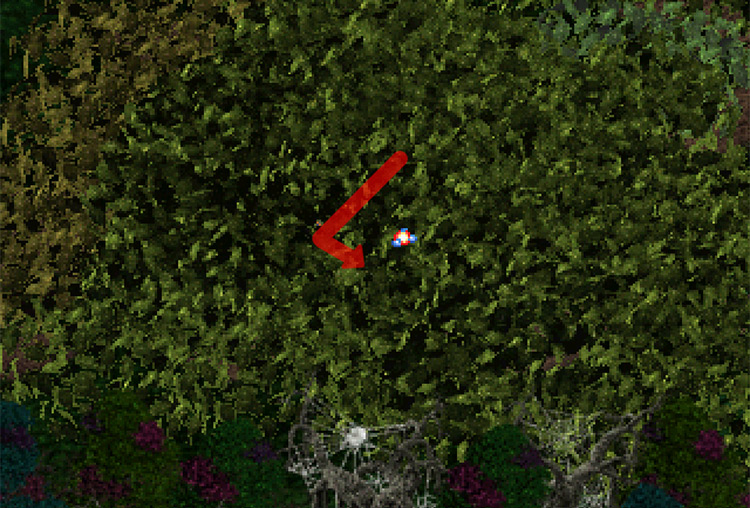 Two steps down, then turning right. / Digimon World 3