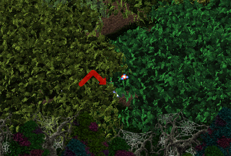 One step up, then turning right. / Digimon World 3