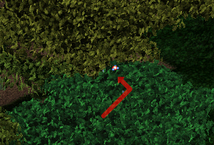 Two steps up, then turning left. / Digimon World 3