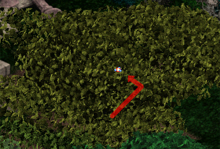 Two steps up, then turning left. / Digimon World 3