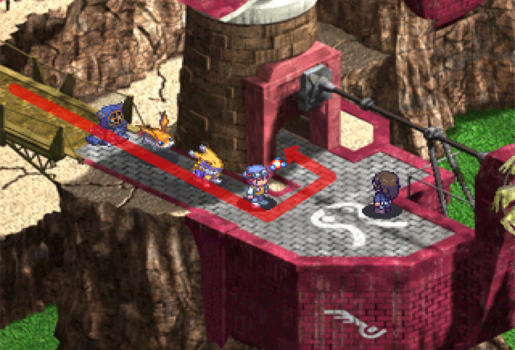 Entering Gale Tower. / Digimon World 3