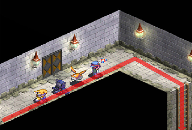 Accessing the Asuka Sewers. / Digimon World 3